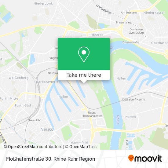 Floßhafenstraße 30 map