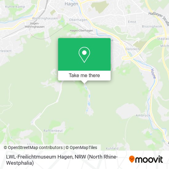 LWL-Freilichtmuseum Hagen map