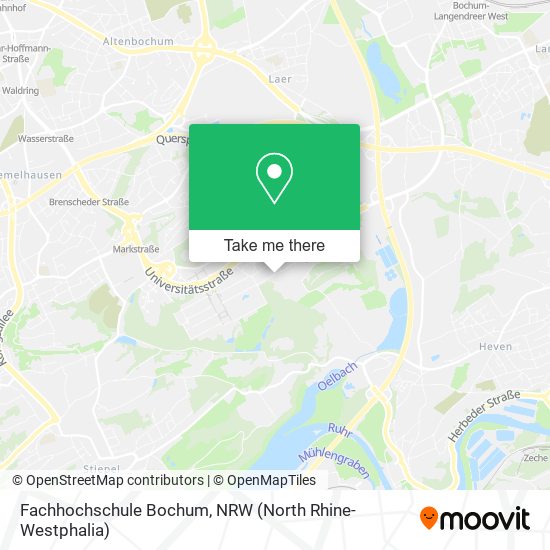 Fachhochschule Bochum map