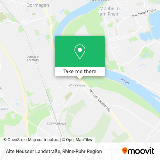 Alte Neusser Landstraße map