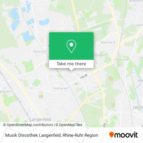 Musik Discothek Langenfeld map