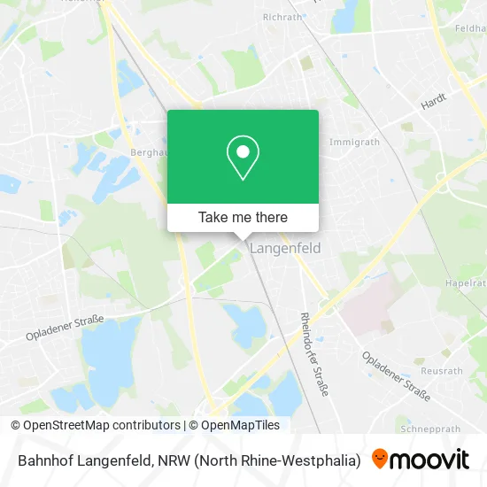 Карта Bahnhof Langenfeld