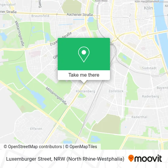 Luxemburger Straße map