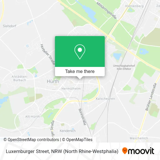 Luxemburger Straße map