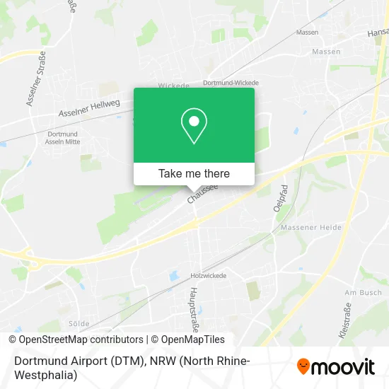 Карта Dortmund Airport (DTM)