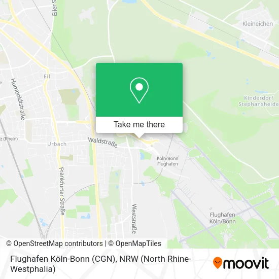 Flughafen Köln-Bonn (CGN) map