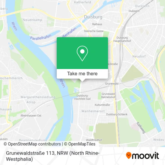 Grunewaldstraße 113 map