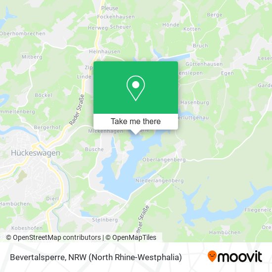 How To Get To Bevertalsperre In Huckeswagen By Bus Moovit