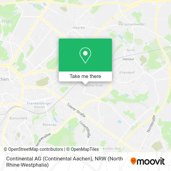Карта Continental AG (Continental Aachen)