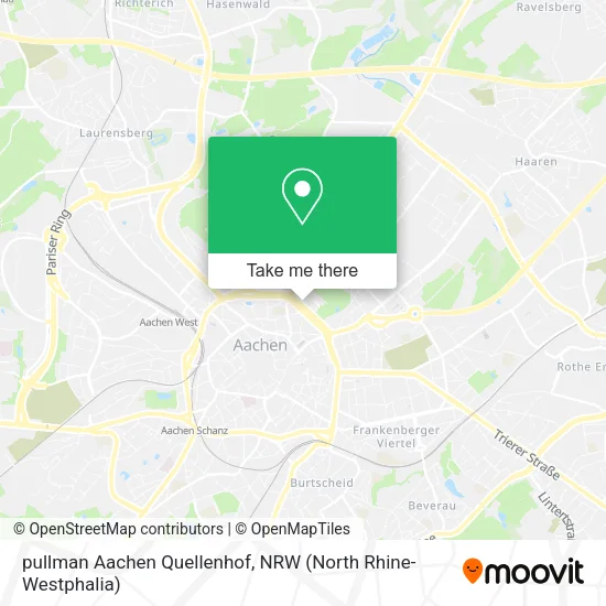 Карта pullman Aachen Quellenhof