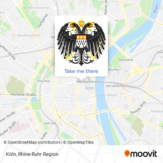 Köln map