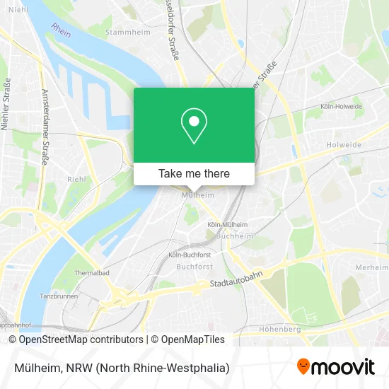 Карта Mülheim