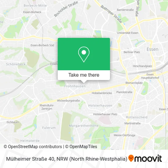 Карта Mülheimer Straße 40