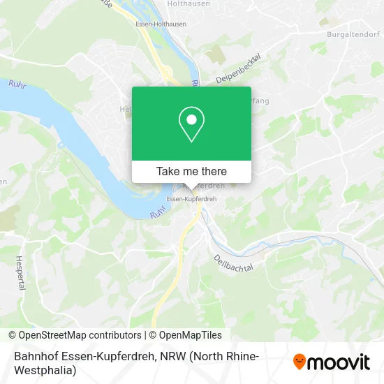Bahnhof Essen-Kupferdreh map