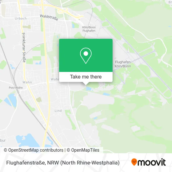 Flughafenstraße map