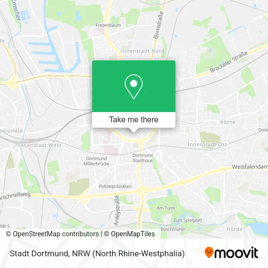 Карта Stadt Dortmund