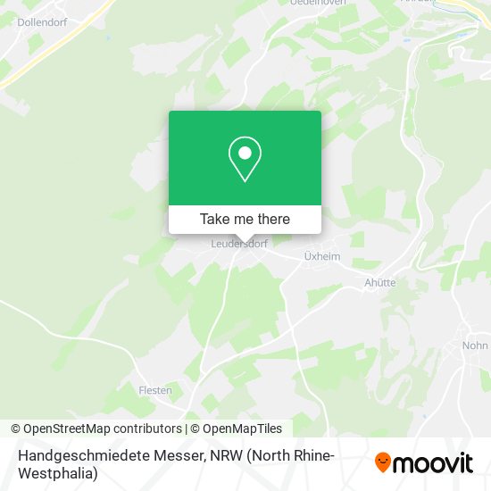 Handgeschmiedete Messer map