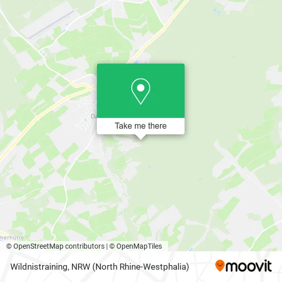 Карта Wildnistraining