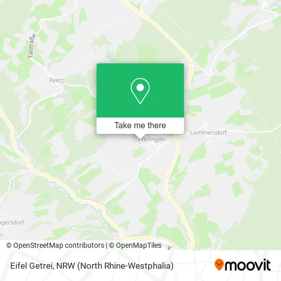 Карта Eifel Getrei