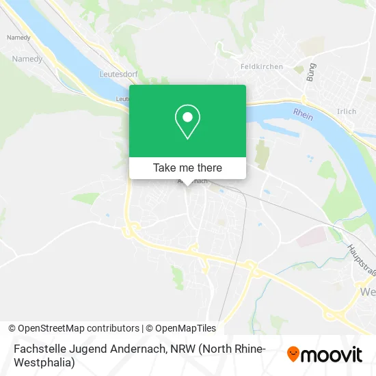 Карта Fachstelle Jugend Andernach