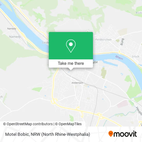 Карта Motel Bobic
