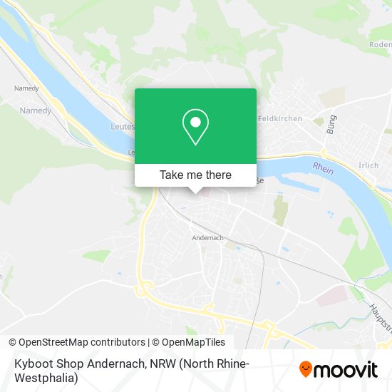 Карта Kyboot Shop Andernach