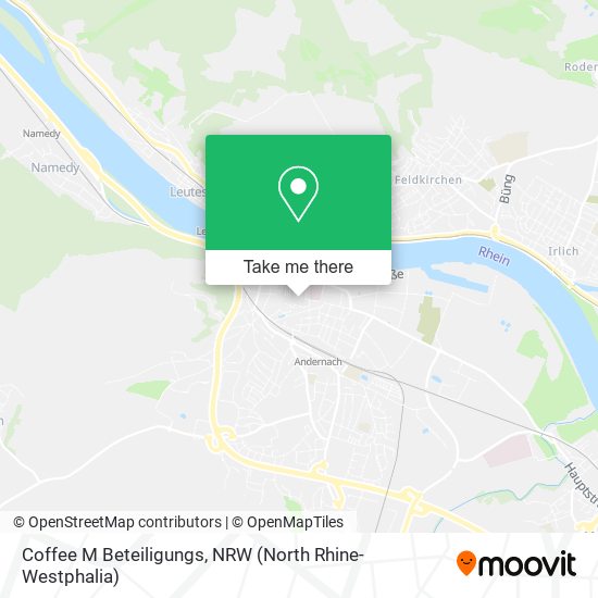 Coffee M Beteiligungs map