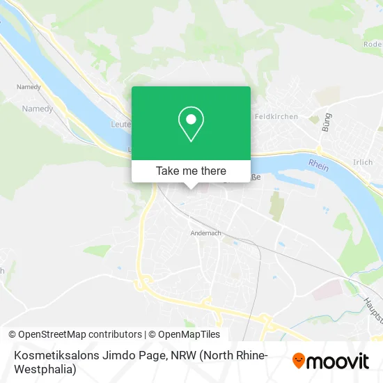 Карта Kosmetiksalons Jimdo Page