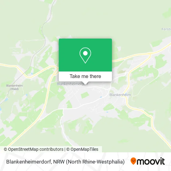 Blankenheimerdorf map