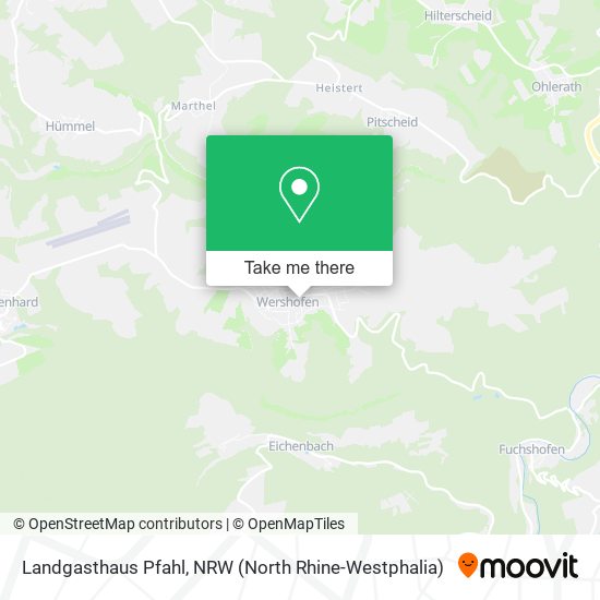 Landgasthaus Pfahl map