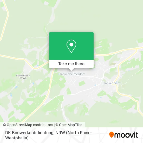 Карта DK Bauwerksabdichtung