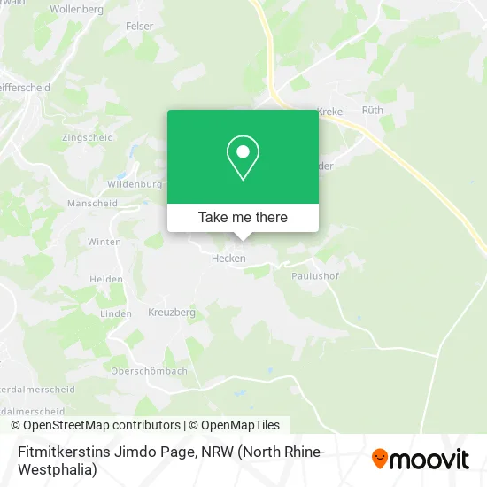 Карта Fitmitkerstins Jimdo Page