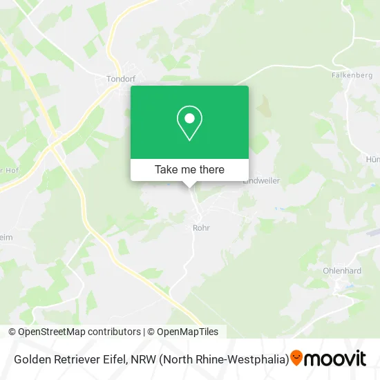 Карта Golden Retriever Eifel