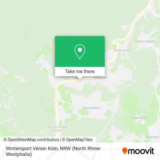 Карта Wintersport Verein Köln