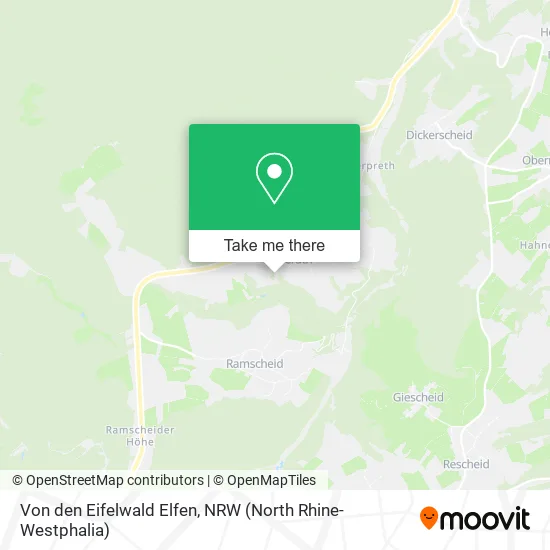 Карта Von den Eifelwald Elfen