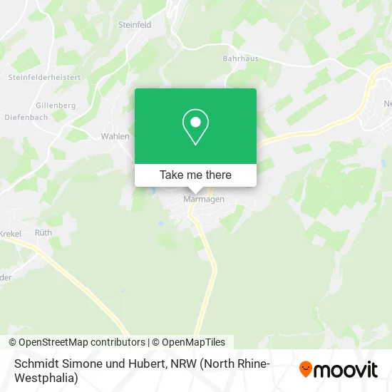 Карта Schmidt Simone und Hubert