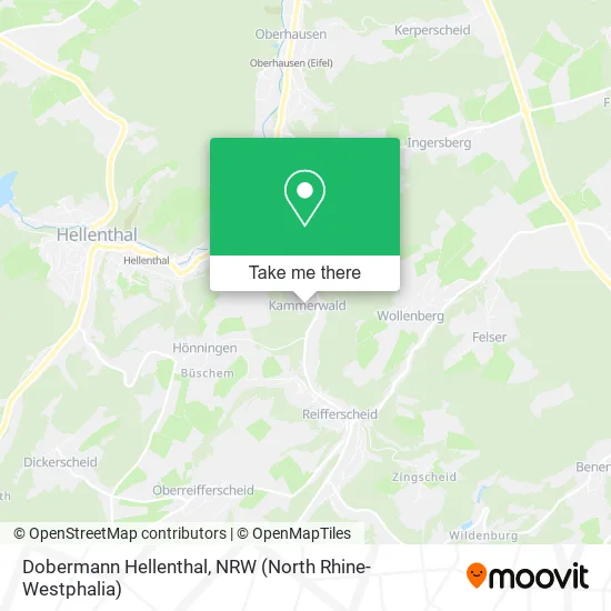 Карта Dobermann Hellenthal