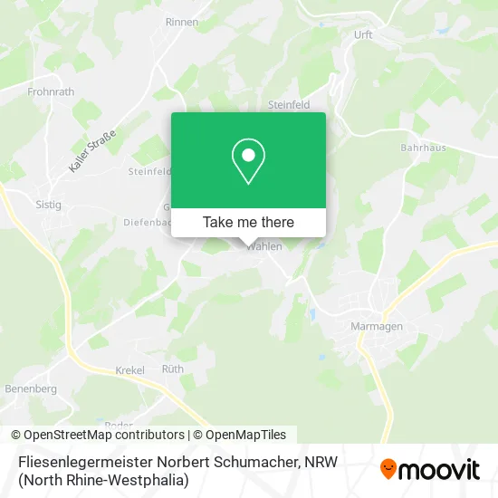 Карта Fliesenlegermeister Norbert Schumacher