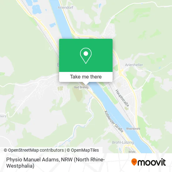 Карта Physio Manuel Adams