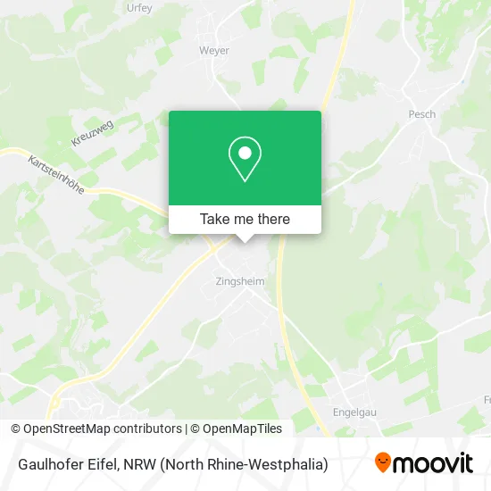 Карта Gaulhofer Eifel