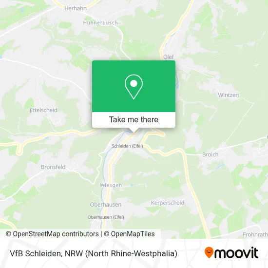 VfB Schleiden map