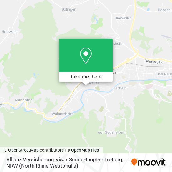 Allianz Versicherung Visar Suma Hauptvertretung map