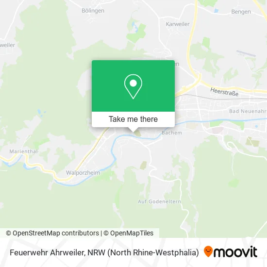 Feuerwehr Ahrweiler map