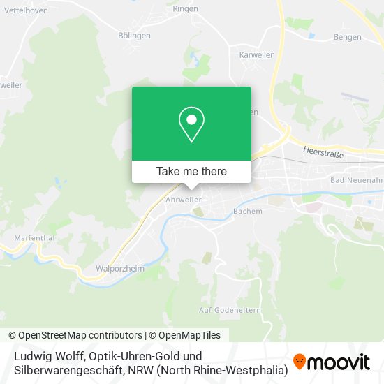 Ludwig Wolff, Optik-Uhren-Gold und Silberwarengeschäft map
