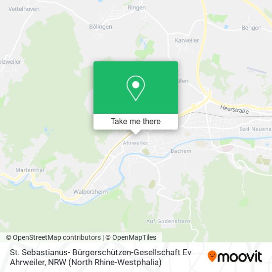 St. Sebastianus- Bürgerschützen-Gesellschaft Ev Ahrweiler map