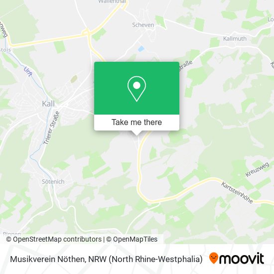Musikverein Nöthen map