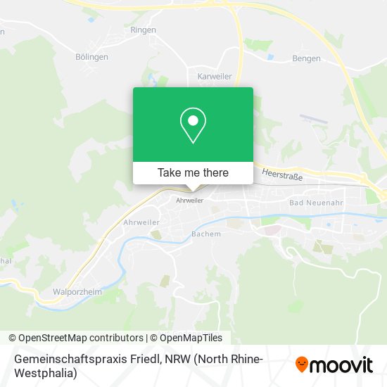 Gemeinschaftspraxis Friedl map