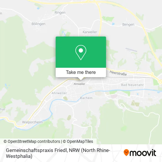 Карта Gemeinschaftspraxis Friedl