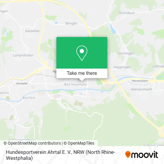 Карта Hundesportverein Ahrtal E. V.