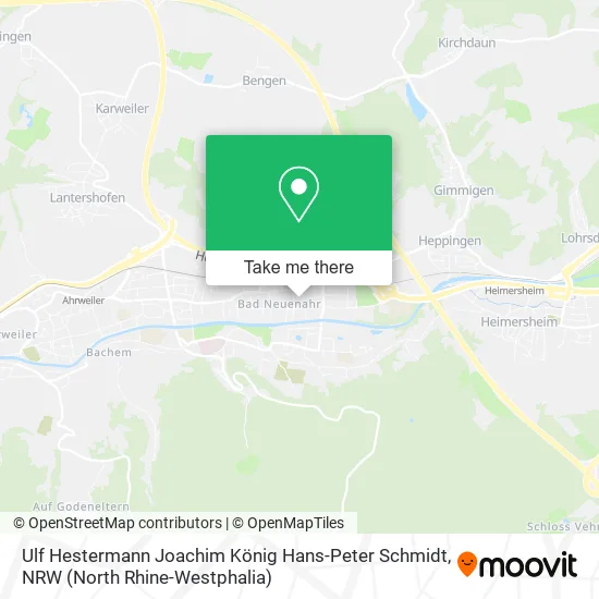 Ulf Hestermann Joachim König Hans-Peter Schmidt map
